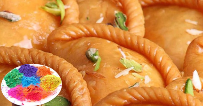 Crispy homemade gujiya – a festive Indian sweet